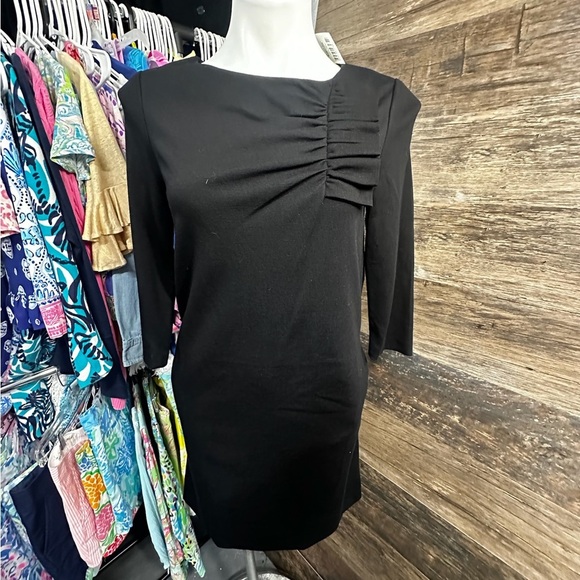 Kate Spade New York Livia Ponte Black Dress Womens Size 2 - Picture 1 of 12